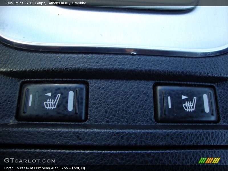 Athens Blue / Graphite 2005 Infiniti G 35 Coupe