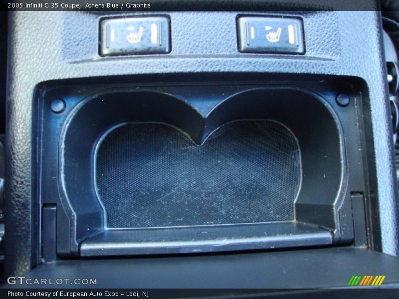 Athens Blue / Graphite 2005 Infiniti G 35 Coupe