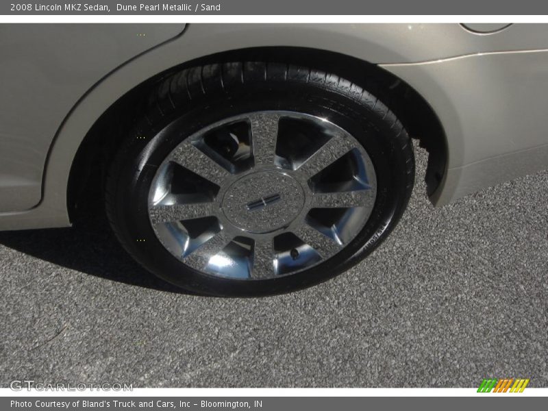 Dune Pearl Metallic / Sand 2008 Lincoln MKZ Sedan