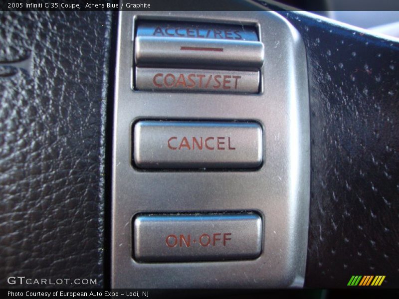 Athens Blue / Graphite 2005 Infiniti G 35 Coupe