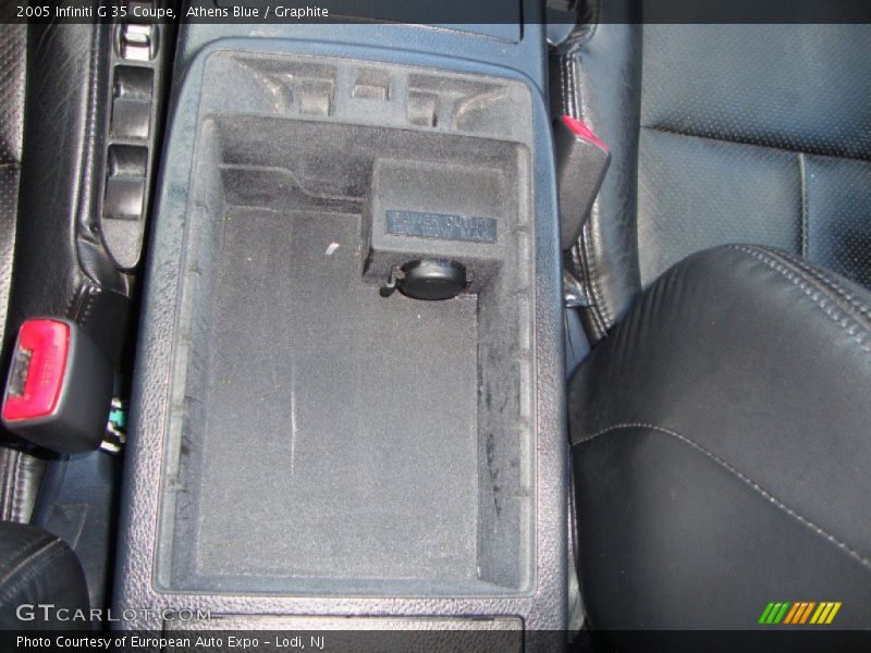Athens Blue / Graphite 2005 Infiniti G 35 Coupe