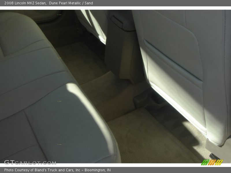 Dune Pearl Metallic / Sand 2008 Lincoln MKZ Sedan