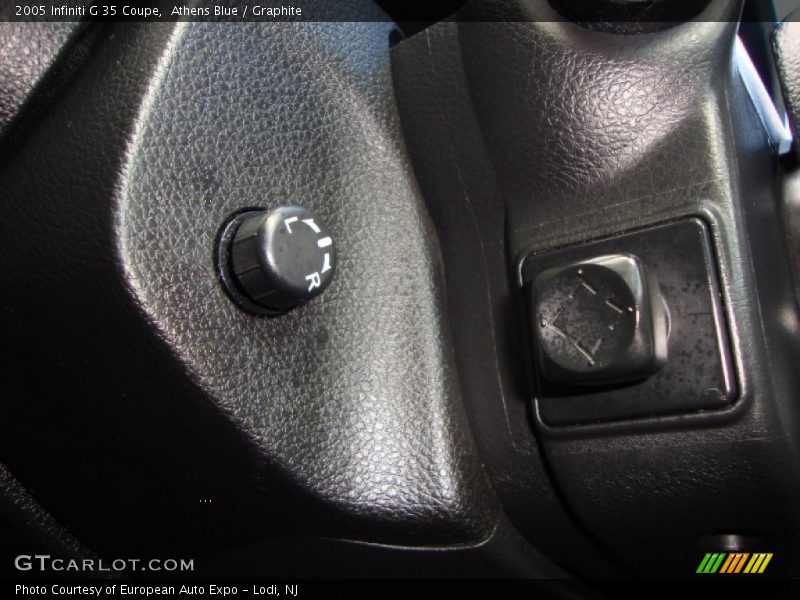 Athens Blue / Graphite 2005 Infiniti G 35 Coupe