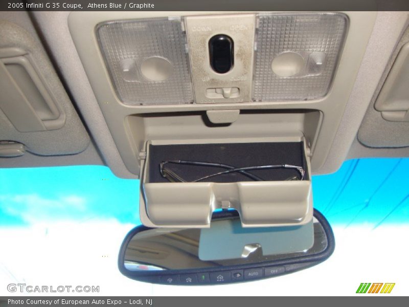 Athens Blue / Graphite 2005 Infiniti G 35 Coupe