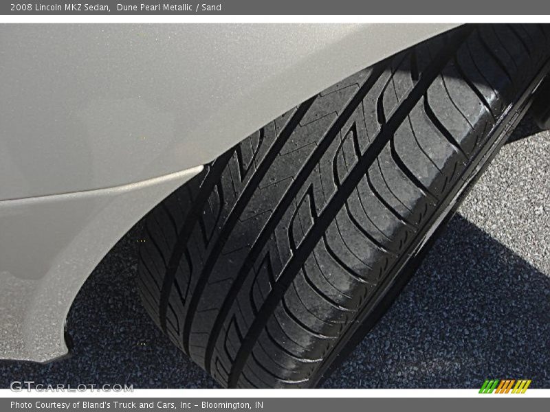 Dune Pearl Metallic / Sand 2008 Lincoln MKZ Sedan