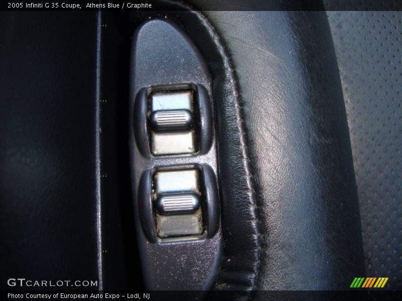 Athens Blue / Graphite 2005 Infiniti G 35 Coupe