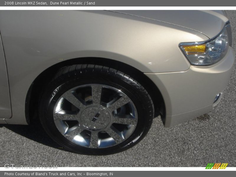 Dune Pearl Metallic / Sand 2008 Lincoln MKZ Sedan