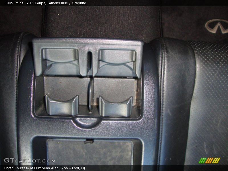 Athens Blue / Graphite 2005 Infiniti G 35 Coupe