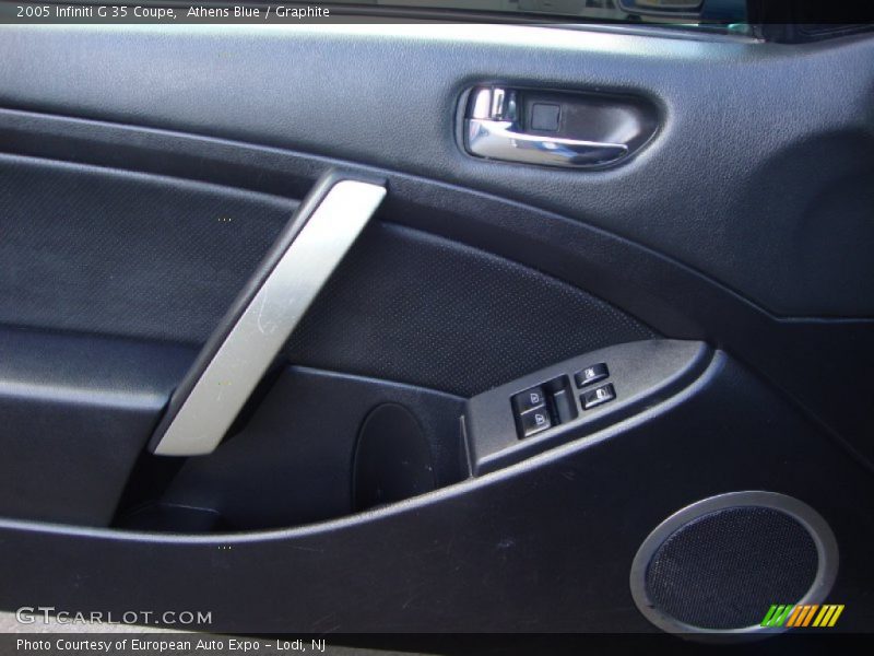 Athens Blue / Graphite 2005 Infiniti G 35 Coupe