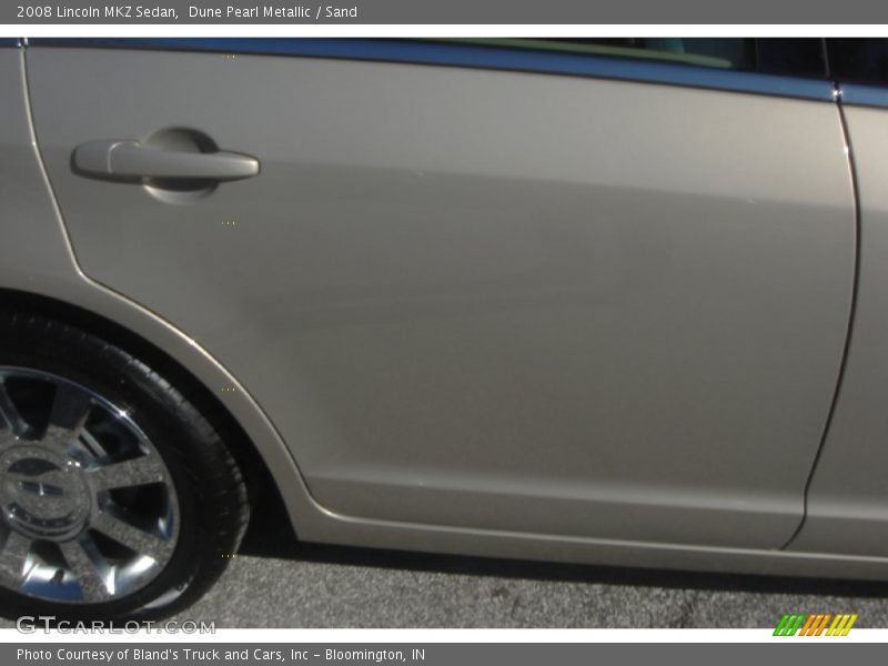 Dune Pearl Metallic / Sand 2008 Lincoln MKZ Sedan