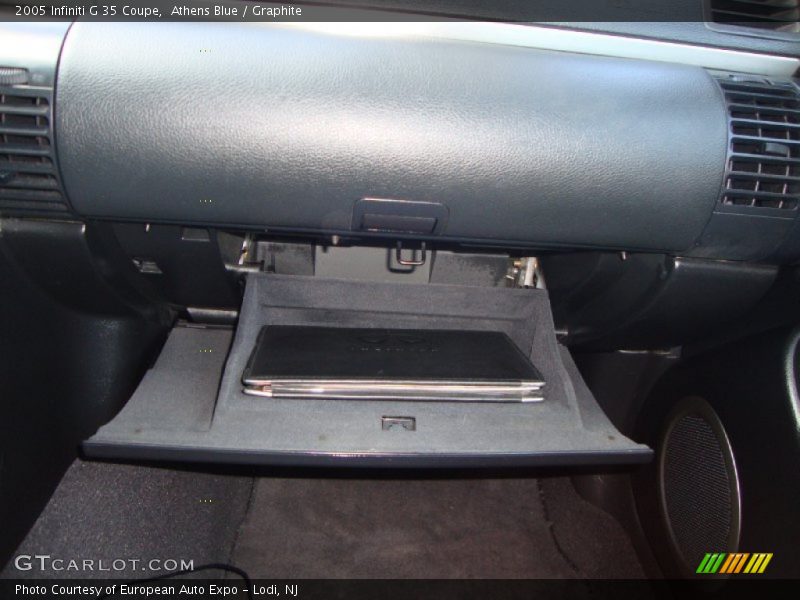 Athens Blue / Graphite 2005 Infiniti G 35 Coupe
