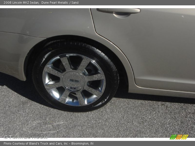 Dune Pearl Metallic / Sand 2008 Lincoln MKZ Sedan