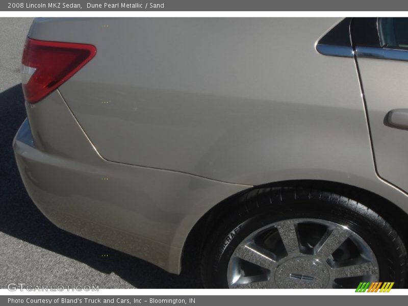 Dune Pearl Metallic / Sand 2008 Lincoln MKZ Sedan