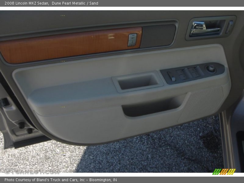Dune Pearl Metallic / Sand 2008 Lincoln MKZ Sedan