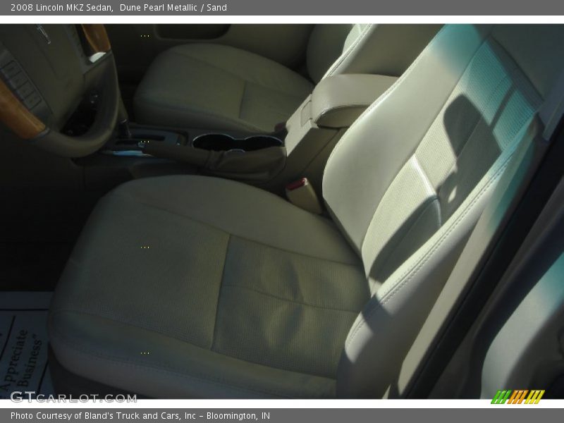 Dune Pearl Metallic / Sand 2008 Lincoln MKZ Sedan