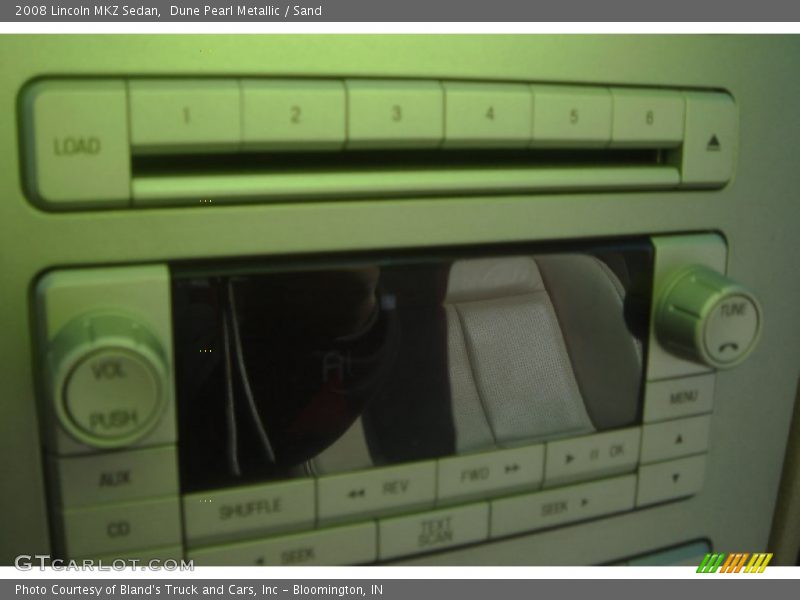 Dune Pearl Metallic / Sand 2008 Lincoln MKZ Sedan