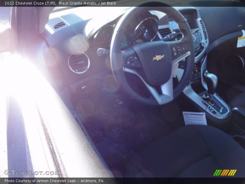 Black Granite Metallic / Jet Black 2012 Chevrolet Cruze LT/RS