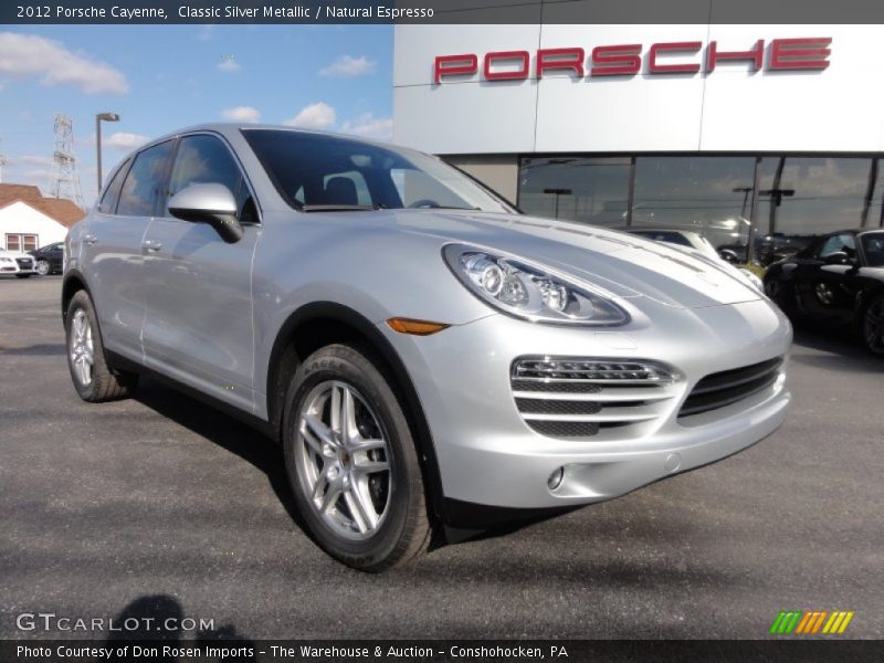  2012 Cayenne  Classic Silver Metallic