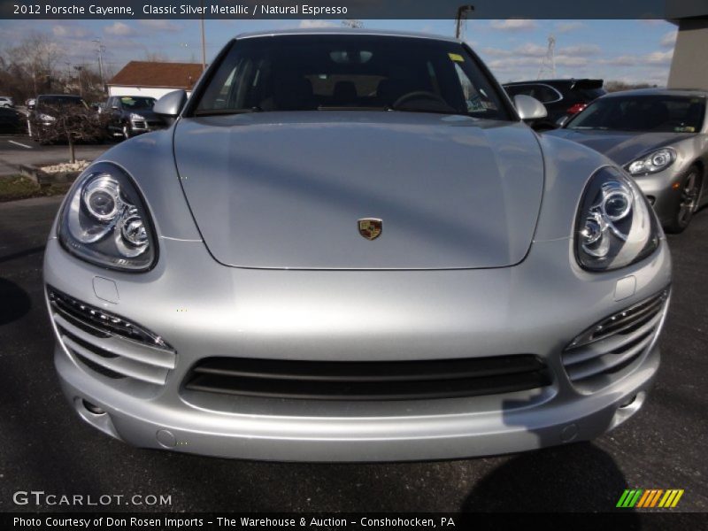 Classic Silver Metallic / Natural Espresso 2012 Porsche Cayenne