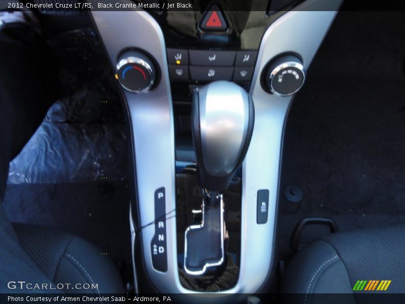 Black Granite Metallic / Jet Black 2012 Chevrolet Cruze LT/RS