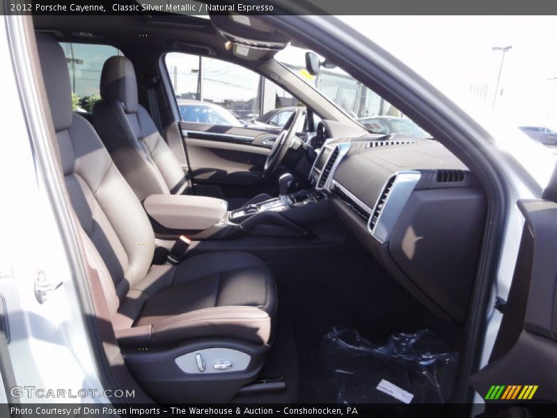 Classic Silver Metallic / Natural Espresso 2012 Porsche Cayenne