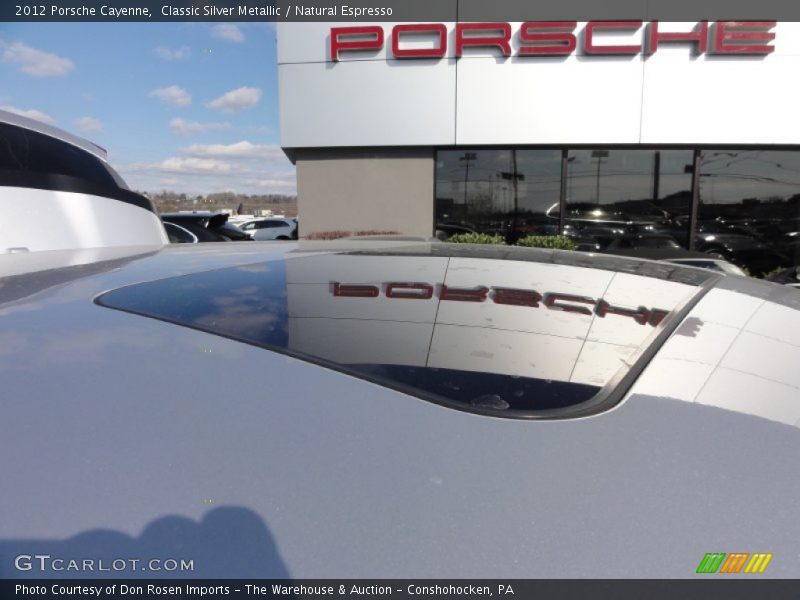 Classic Silver Metallic / Natural Espresso 2012 Porsche Cayenne