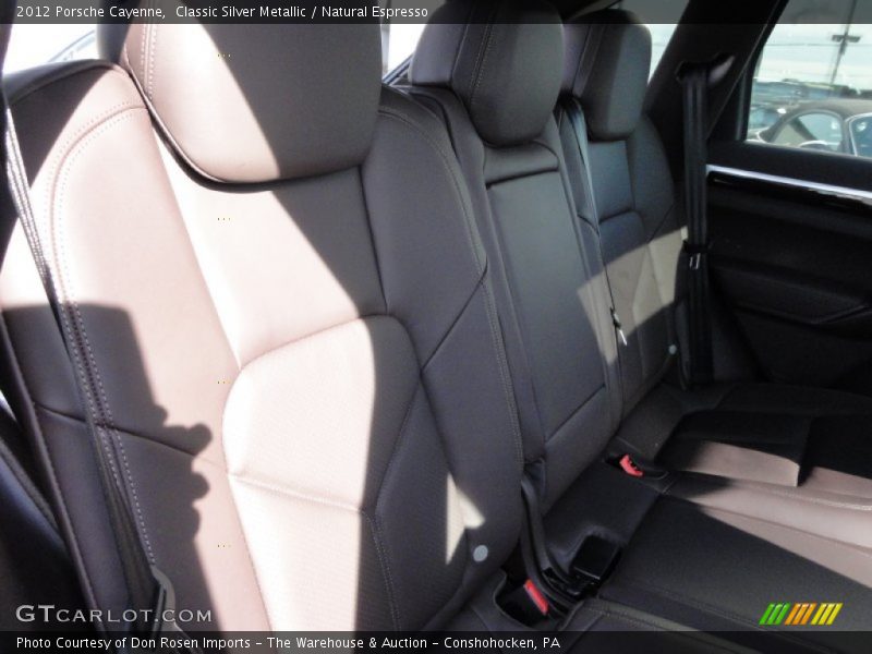 Classic Silver Metallic / Natural Espresso 2012 Porsche Cayenne