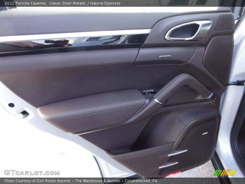 Classic Silver Metallic / Natural Espresso 2012 Porsche Cayenne