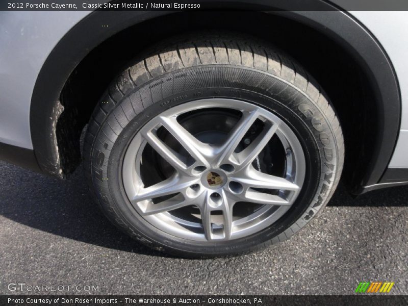 Classic Silver Metallic / Natural Espresso 2012 Porsche Cayenne
