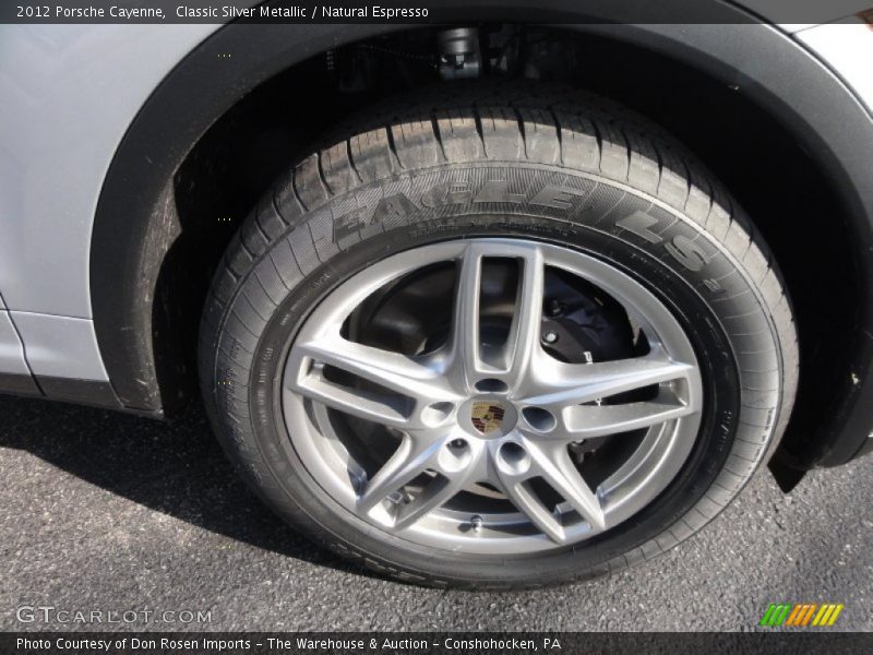 Classic Silver Metallic / Natural Espresso 2012 Porsche Cayenne