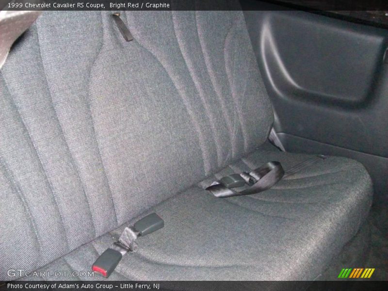 Bright Red / Graphite 1999 Chevrolet Cavalier RS Coupe
