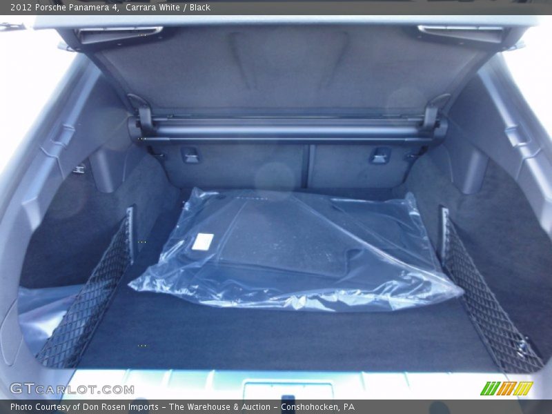 Carrara White / Black 2012 Porsche Panamera 4