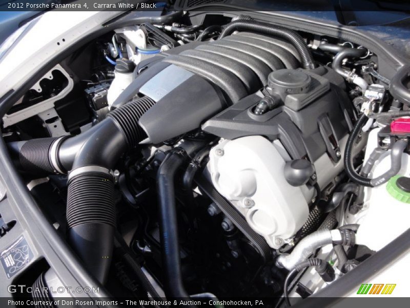  2012 Panamera 4 Engine - 3.6 Liter DOHC 24-Valve VarioCam Plus V6