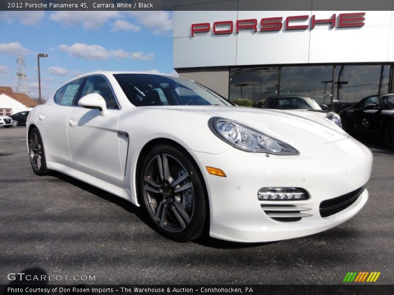  2012 Panamera 4S Carrara White