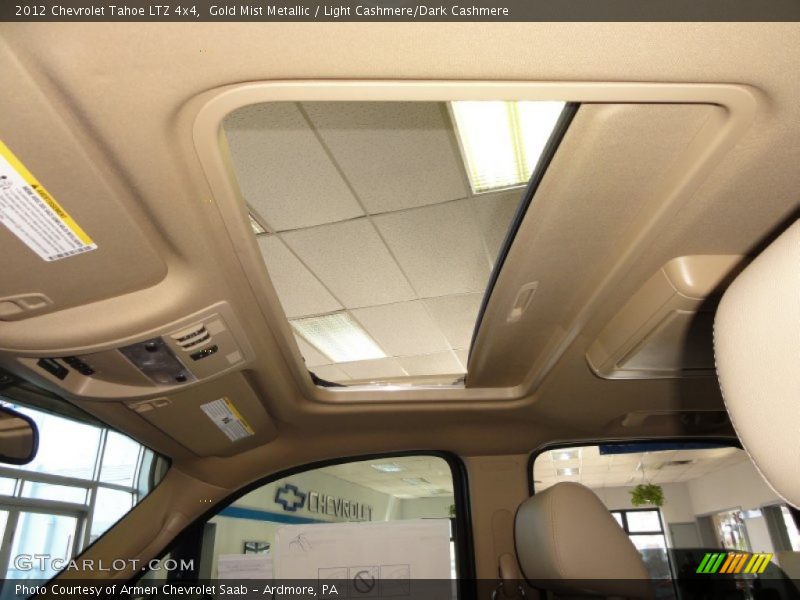 Gold Mist Metallic / Light Cashmere/Dark Cashmere 2012 Chevrolet Tahoe LTZ 4x4