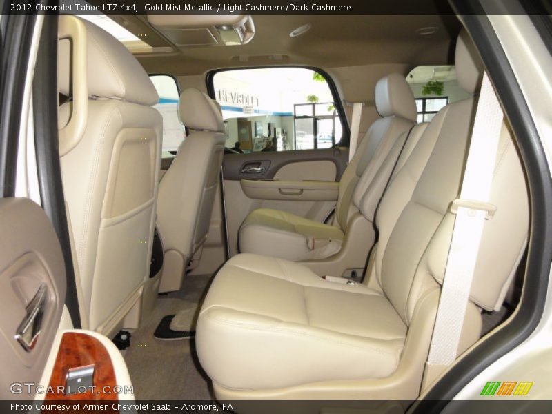 Gold Mist Metallic / Light Cashmere/Dark Cashmere 2012 Chevrolet Tahoe LTZ 4x4