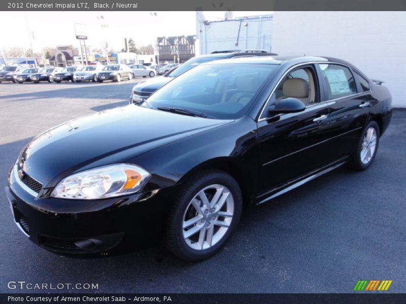 Black / Neutral 2012 Chevrolet Impala LTZ