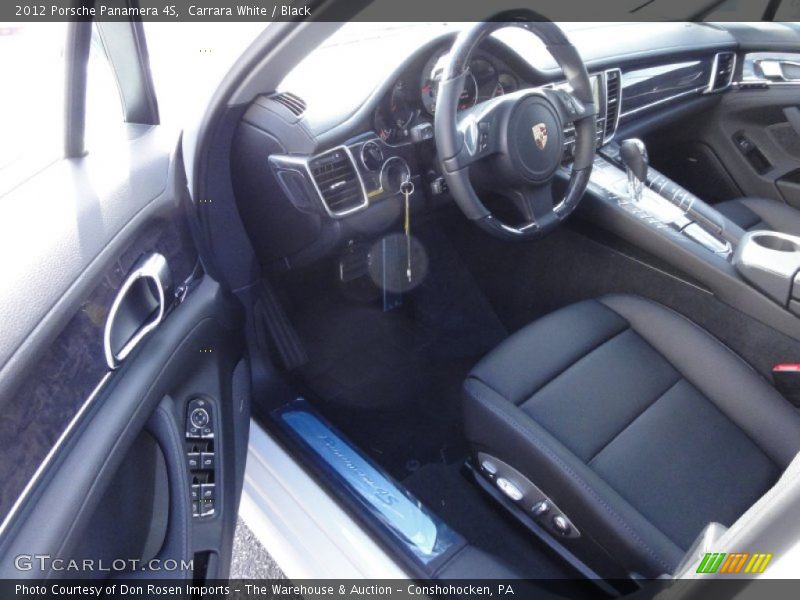  2012 Panamera 4S Black Interior