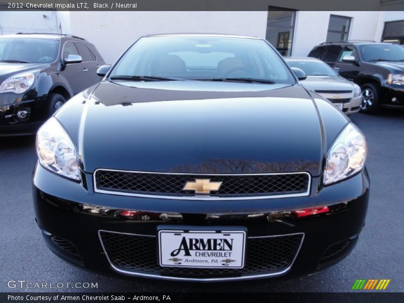 Black / Neutral 2012 Chevrolet Impala LTZ