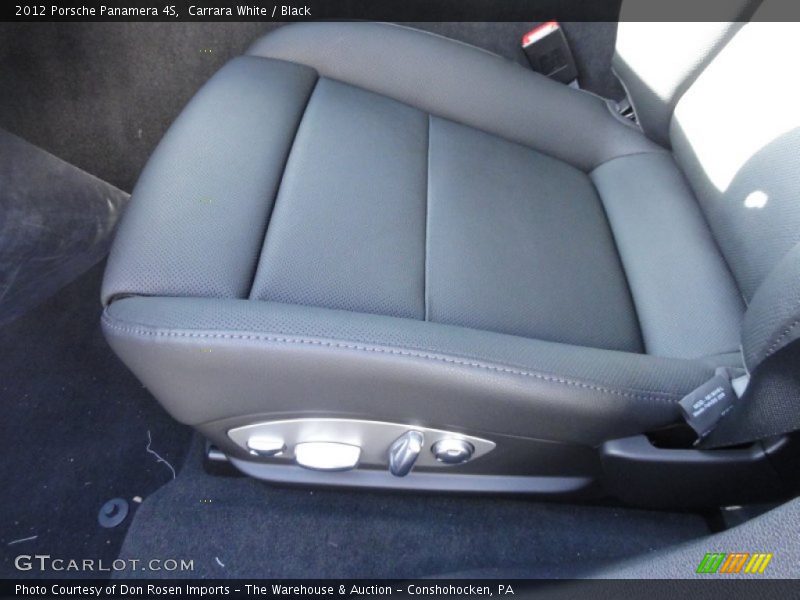 Front Seat of 2012 Panamera 4S
