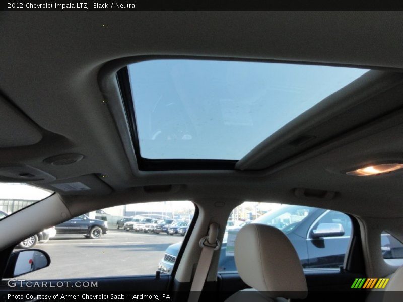 Black / Neutral 2012 Chevrolet Impala LTZ
