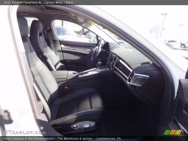 Carrara White / Black 2012 Porsche Panamera 4S