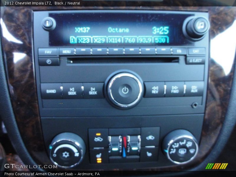 Black / Neutral 2012 Chevrolet Impala LTZ
