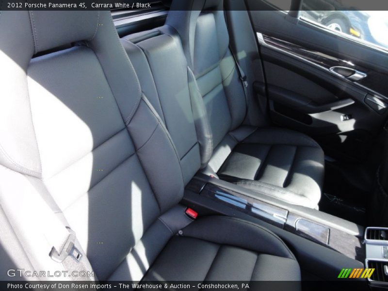 Carrara White / Black 2012 Porsche Panamera 4S