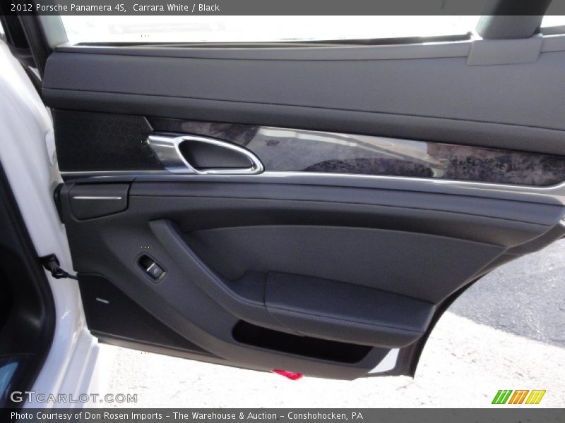 Carrara White / Black 2012 Porsche Panamera 4S
