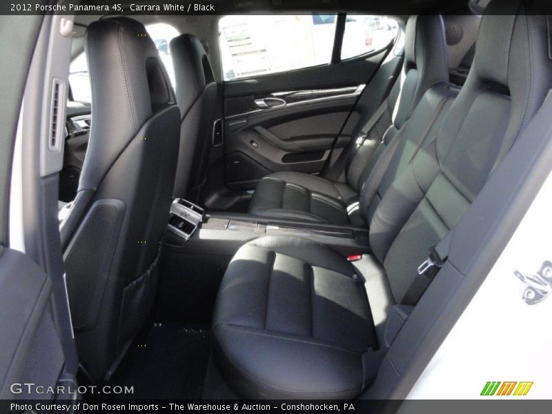  2012 Panamera 4S Black Interior