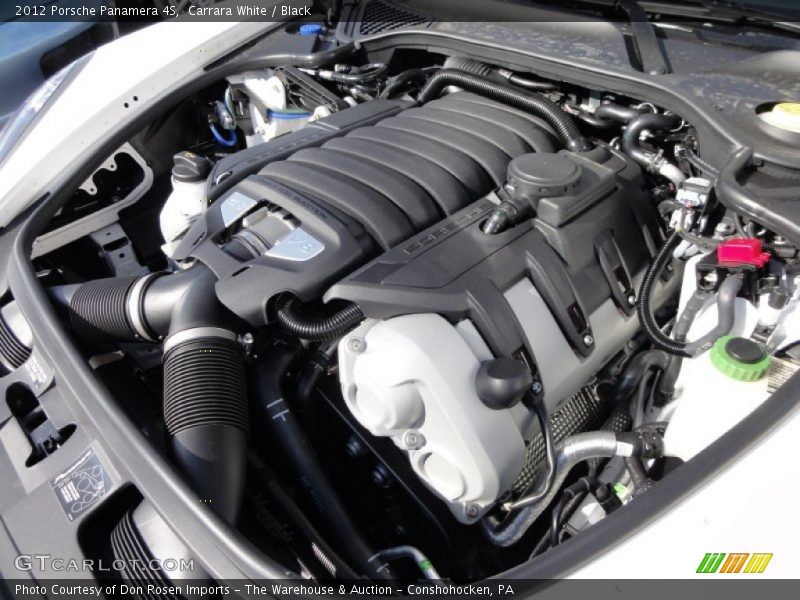  2012 Panamera 4S Engine - 4.8 Liter DFI DOHC 32-Valve VarioCam Plus V8