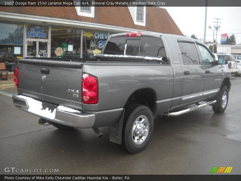 Mineral Gray Metallic / Medium Slate Gray 2007 Dodge Ram 1500 Laramie Mega Cab 4x4