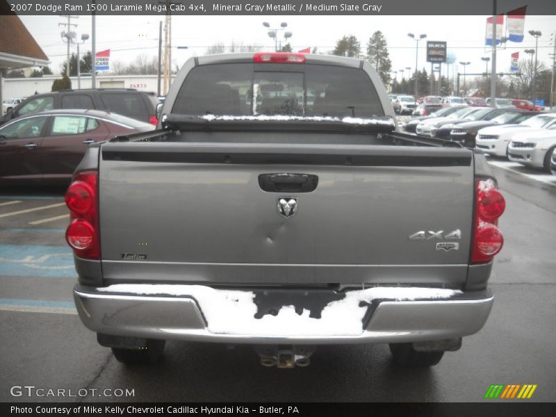 Mineral Gray Metallic / Medium Slate Gray 2007 Dodge Ram 1500 Laramie Mega Cab 4x4