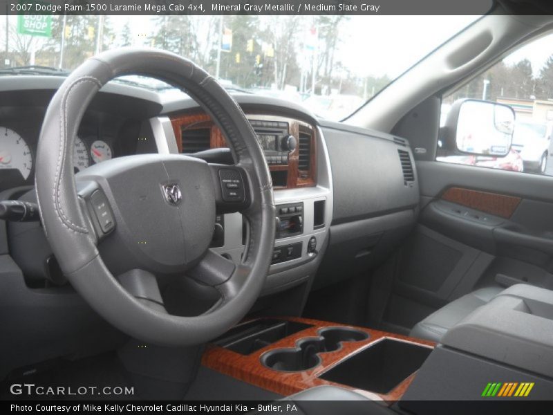 Mineral Gray Metallic / Medium Slate Gray 2007 Dodge Ram 1500 Laramie Mega Cab 4x4